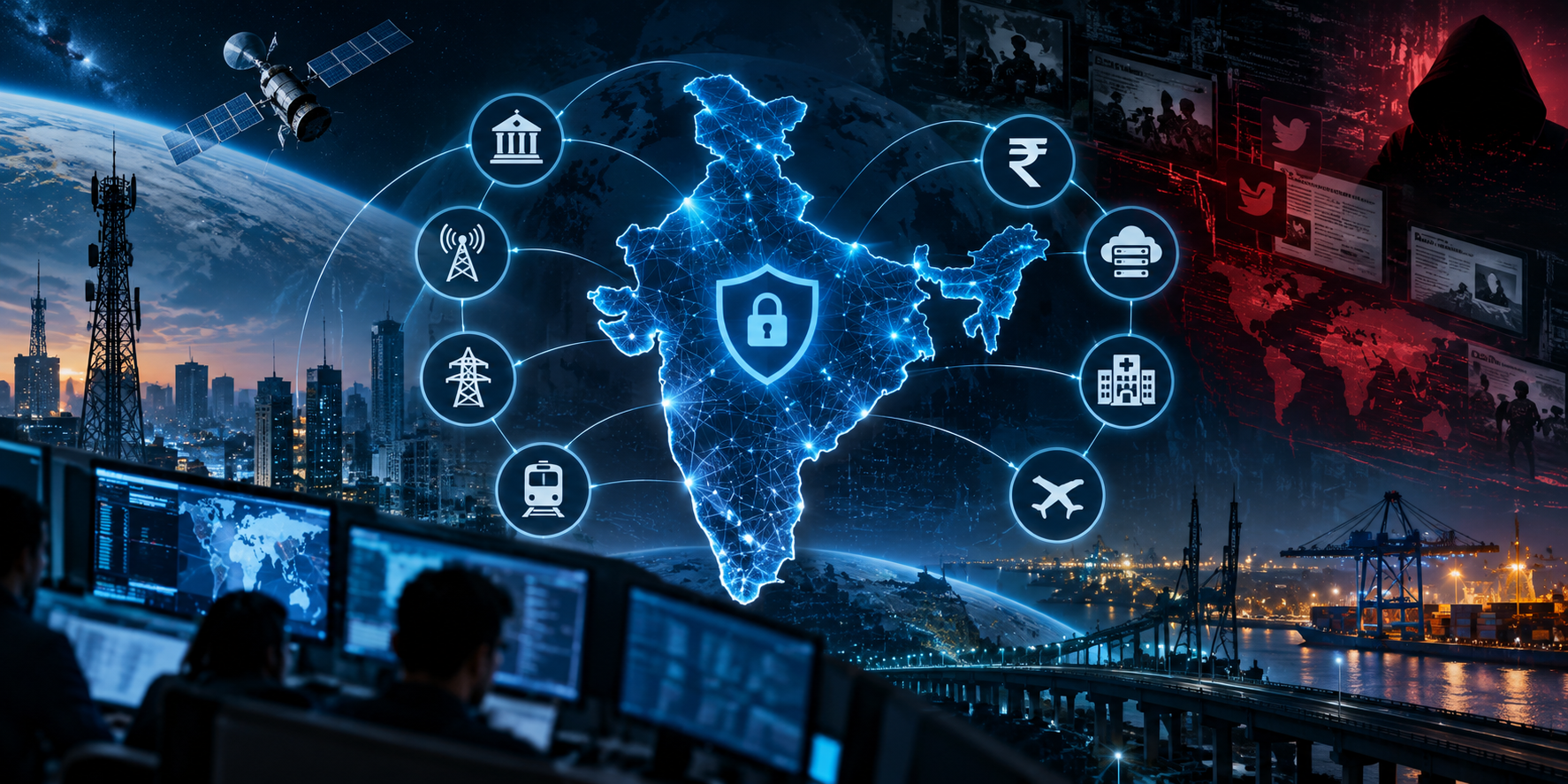 Securing India's Digital Frontiers: Cybersecurity Challenges and Strategic Responses in the Age of Hybrid Warfare